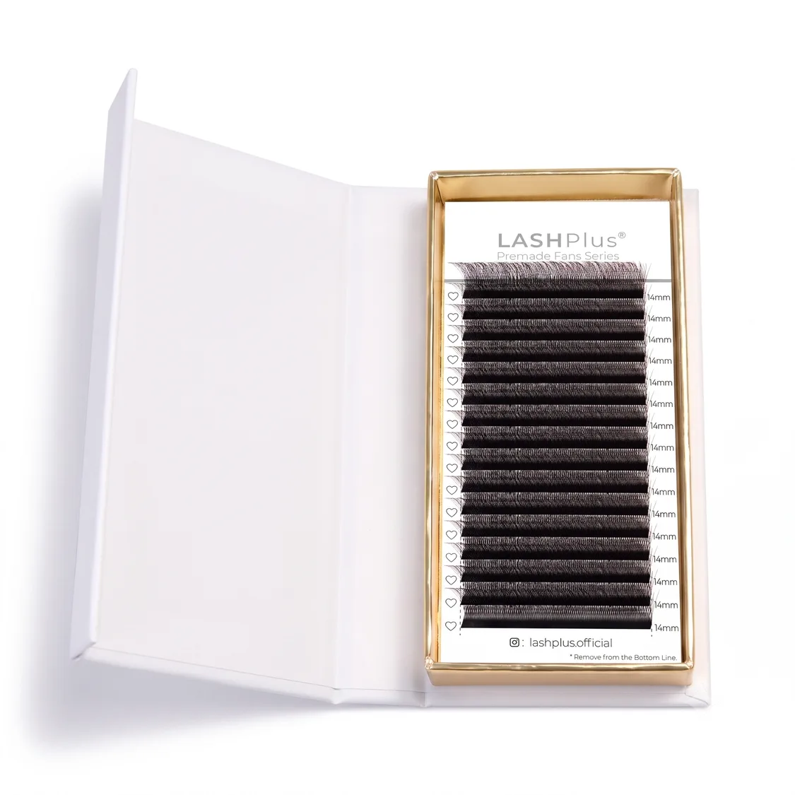Boxed private-label Promade Fans (YY / W Clover) tray