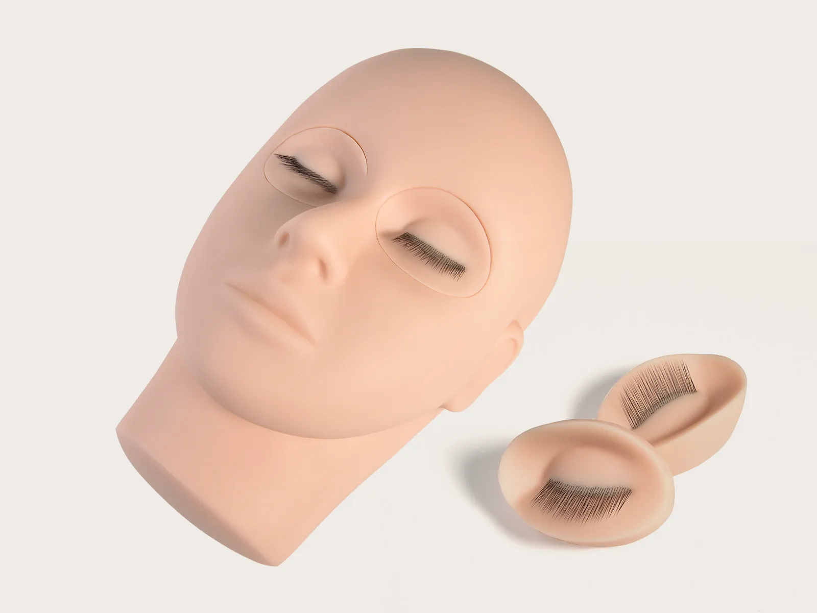 LashPlus lash training mannequin / practice head for academies