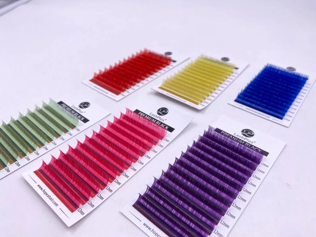 Color lash extensions factory direct